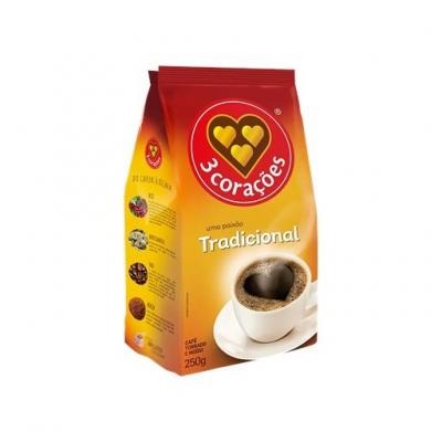 Café 3 CORAÇÕES Tradicional Almofada 250g